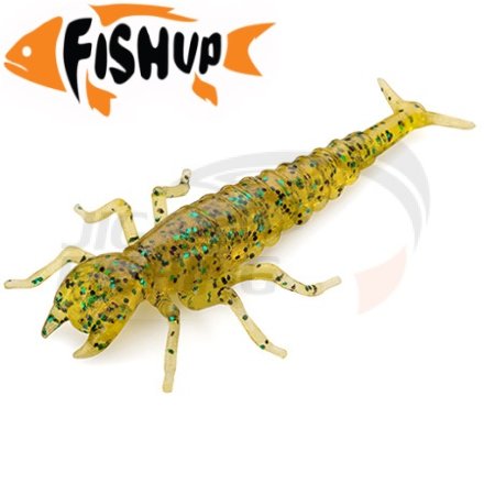 Мягкие приманки FishUp Diving Bug 2&quot; #036 Caramel/Green &amp; Black