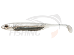 Мягкие приманки Fish Arrow Flash J Shad SW 4&quot; #100 Shirasu Silver