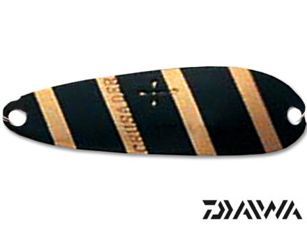Блесна колеблющаяся Daiwa Crusader 57mm 8gr #Zebra