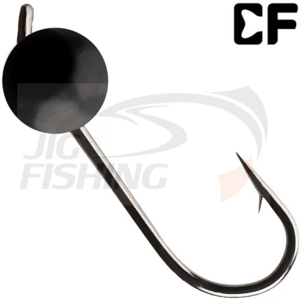 Вольфрамовая джиг-головка CF Black 0.3gr (6шт/уп)