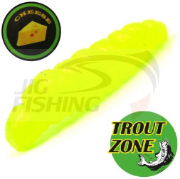 Мягкие приманки Trout Zone Dragonfly Larva 0.9&quot; #Chartreuse Cheese