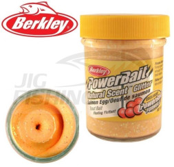 Паста форелевая Berkley Trout Bait 50gr Salmon Egg Peach Glitter