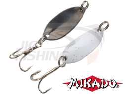 Колеблющаяся блесна Mikado Trout Campione Mini 1.4gr #White/Black