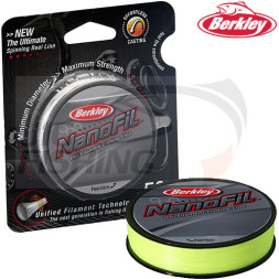 Шнур плетеный  Berkley NanoFil Hi-Vis Chart 50m #0.08 0.0912mm 4.012kg