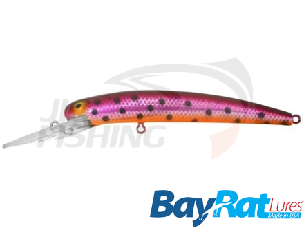 Воблер BayRat Lures Long Extra Deep 140F 14gr #Ketchup