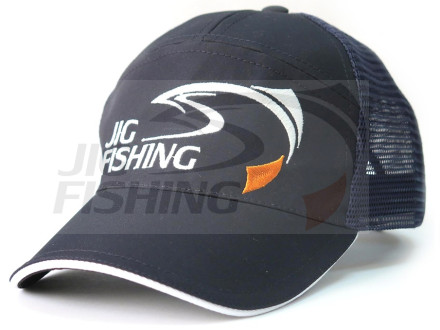 Кепка Jig-fishing с сеткой Blue L