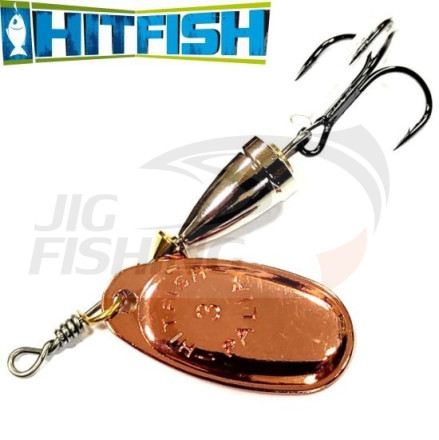 Вращающаяся блесна HitFish Palia Fox #3 8gr 50mm 002