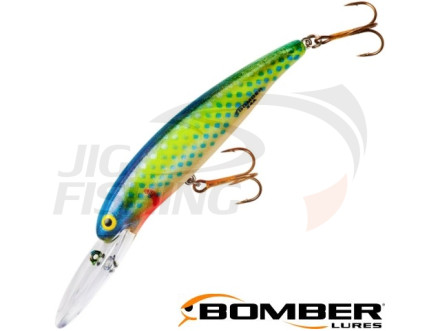 Bоблер Bomber Deep Long A B24A 89F #427 Chartreuse Shiner