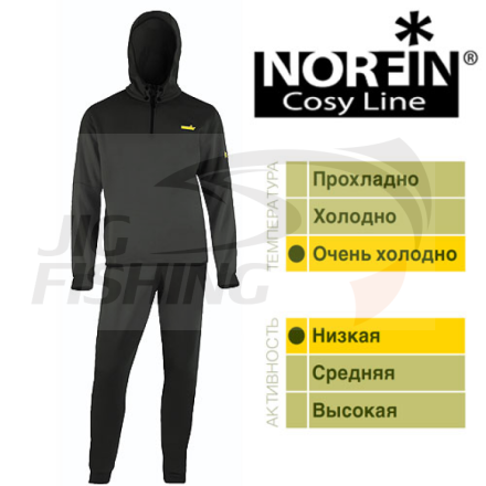 Термобелье Norfin Cosy Line Black p.XXL