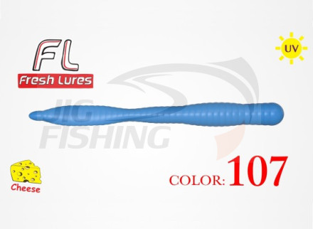 Мягкие приманки Fresh Lures Flat Worm 3.1&quot; #107