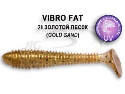 Мягкие приманки Crazy Fish Vibro Fat 2.8&quot; 28 Gold Sand