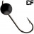 Вольфрамовая джиг-головка CF Black 0.2gr (6шт/уп)
