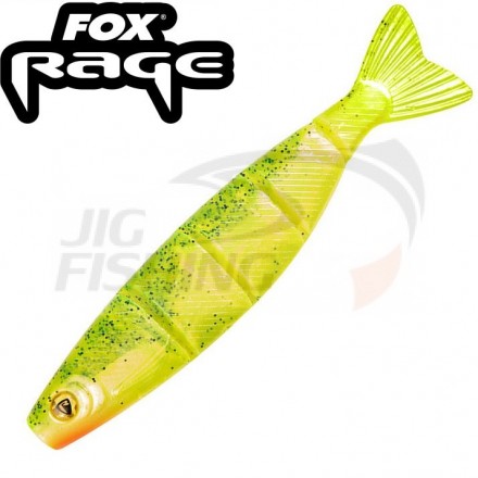 Мягкие приманки Fox Rage Pro Shad Jointed 7&quot;/18cm UV Lemon Tiger