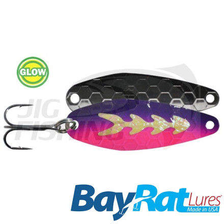 Колеблющаяся блесна BayRat Lures SP-2.5 #Purple Wish