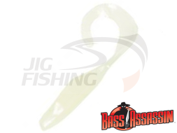 Мягкие приманки Bass Assassin Curly Shad 4&quot; #CSA26116 Glow