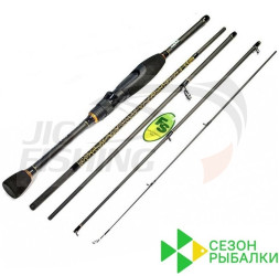 Спиннинг Сезон Рыбалки Piligrim SP765ML-H8G0Fj 2.28m 5-20gr