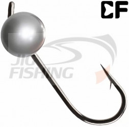 Вольфрамовая джиг-головка CF Silver 0.2gr (6шт/уп)