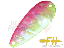 Колеблющаяся блесна Field Hunter L.M. Small Shell 3gr #22 B. Chart / Fluorescent