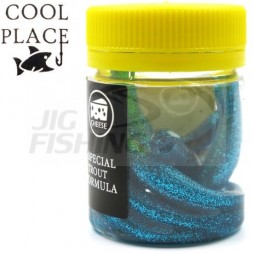 Мягкие приманки Cool Place червь Flat Worm 3.2&quot; #Blue FLK