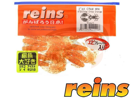 Мягкие приманки Reins AX Craw Mini 2&quot; #413 Chika Chika Orange