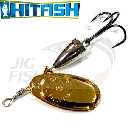 Вращающаяся блесна HitFish Palia Fox #3 8gr 50mm 55
