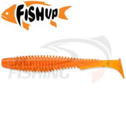 Мягкие приманки FishUp U-Shad 3&quot; #049 Orange Pumpkin/Black