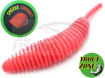 Мягкие приманки Trout Zone Plamp 2.5&quot; Pink Cheese Sherbet