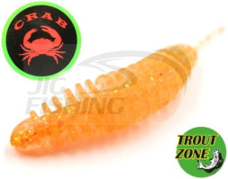 Мягкие приманки Trout Zone Plamp 1.6&quot; Orange FLK Crab