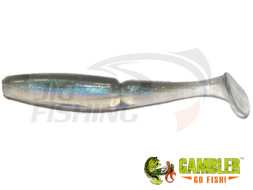 Мягкие приманки Gambler Little EZ 95mm  #Ghost Shad