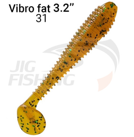 Мягкие приманки Crazy Fish Vibro Fat 3.2&quot; 31