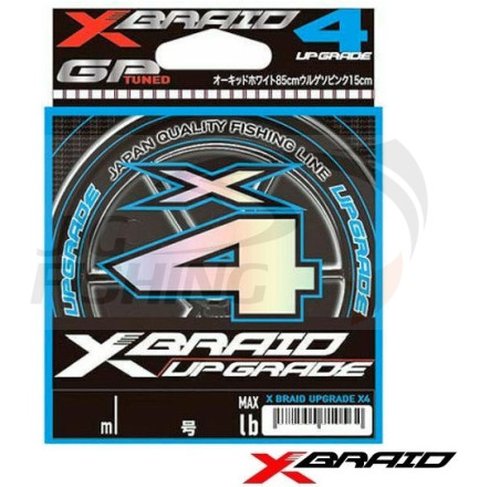 Шнур X Braid Upgrade X4 200m White #1.5 0.205mm 11.2kg