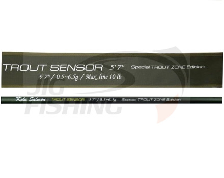 Спиннинг Kola Salmon Trout Sensor 572L Trout Zone Edition 1.70m 0.5-6.5gr