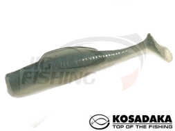 Мягкие приманки Kosadaka Weedless Minnow 75mm #TRS