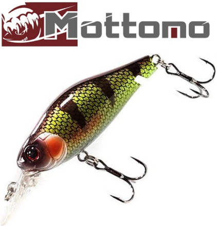 Воблер Mottomo DJ Crank 52F 8gr #Dark Perch