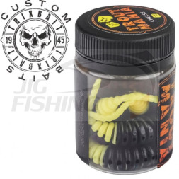 Мягкие приманки Trixbait Trout Mania Shishka 2.8&quot; #206 Black Cheese Cheese