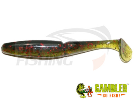 Мягкие приманки Gambler Little EZ 95mm  #Florida Five-O