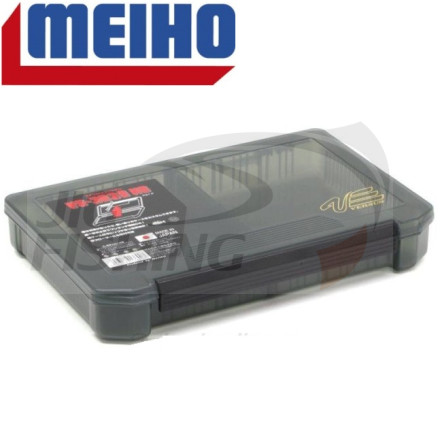 Коробка рыболовная Meiho/Versus VS-3039ND Black 275х187х43mm