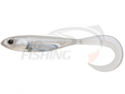 Мягкие приманки Fish Arrow Flash J Grub SW 4.5&#039;&#039; #109 Glow Silver