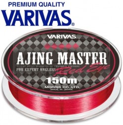 Эстер Varivas Ajing Master Ester Red Eye 150m Red #0.3 0.09mm 0.64kg