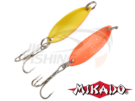 Колеблющаяся блесна Mikado Trout Campione Mini 1.4gr #Orange/Yellow