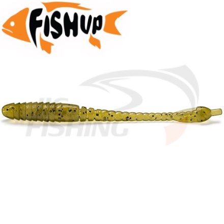 Мягкие приманки FishUp ARW Worm 2&quot; #074 Green Pumpkin Seed