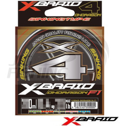 Шнур X-Braid Ohdragon F1 PE X4 150m Multicolor #0.4 0.104mm 3.41kg