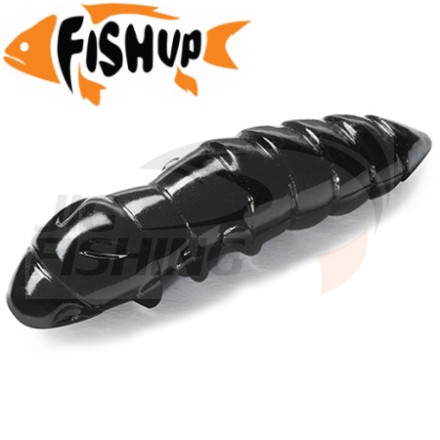 Мягкие приманки FishUp  Pupa 1.2&quot; #101 Black