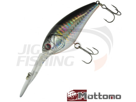 Воблер Mottomo Deeper 75F #Col A027 Silver Fish