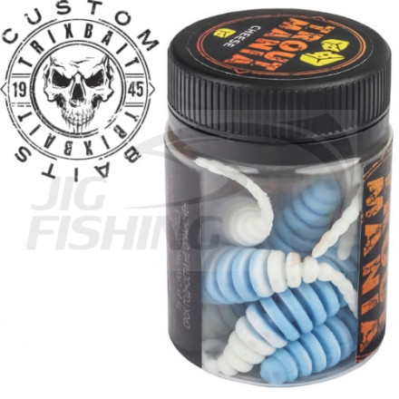 Мягкие приманки Trixbait Trout Mania Shishka 2.8&quot; #207 Blue White Cheese