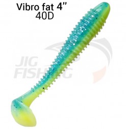 Мягкие приманки Crazy Fish Vibro Fat 4&quot; 40D