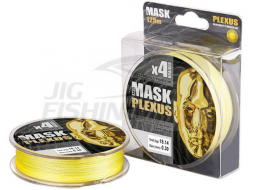 Плетеный шнур Akkoi Mask Plexus X4 125m Yellow 0.08mm 2.73kg