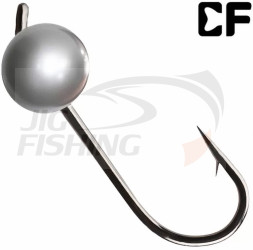 Вольфрамовая джиг-головка CF Silver 0.75gr (4шт/уп)