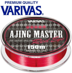 Эстер Varivas Ajing Master Ester Red Eye 150m Red #0.4 0.104mm 1kg