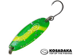 Блесна колебалка Kosadaka Micron (одинарный крючок) 33mm 3gr #GO